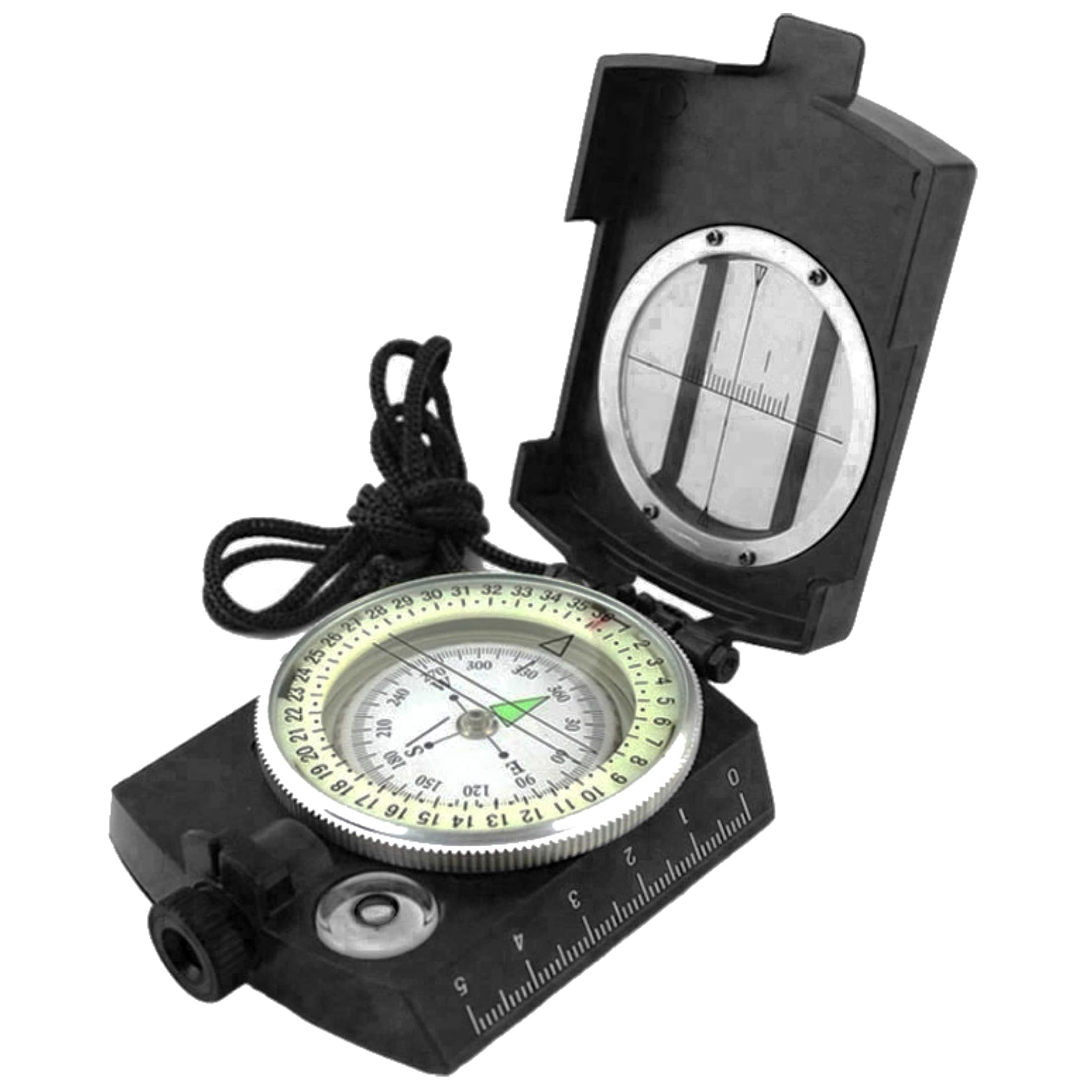 JB Tacticals JB-02 Prismatic compass - Black