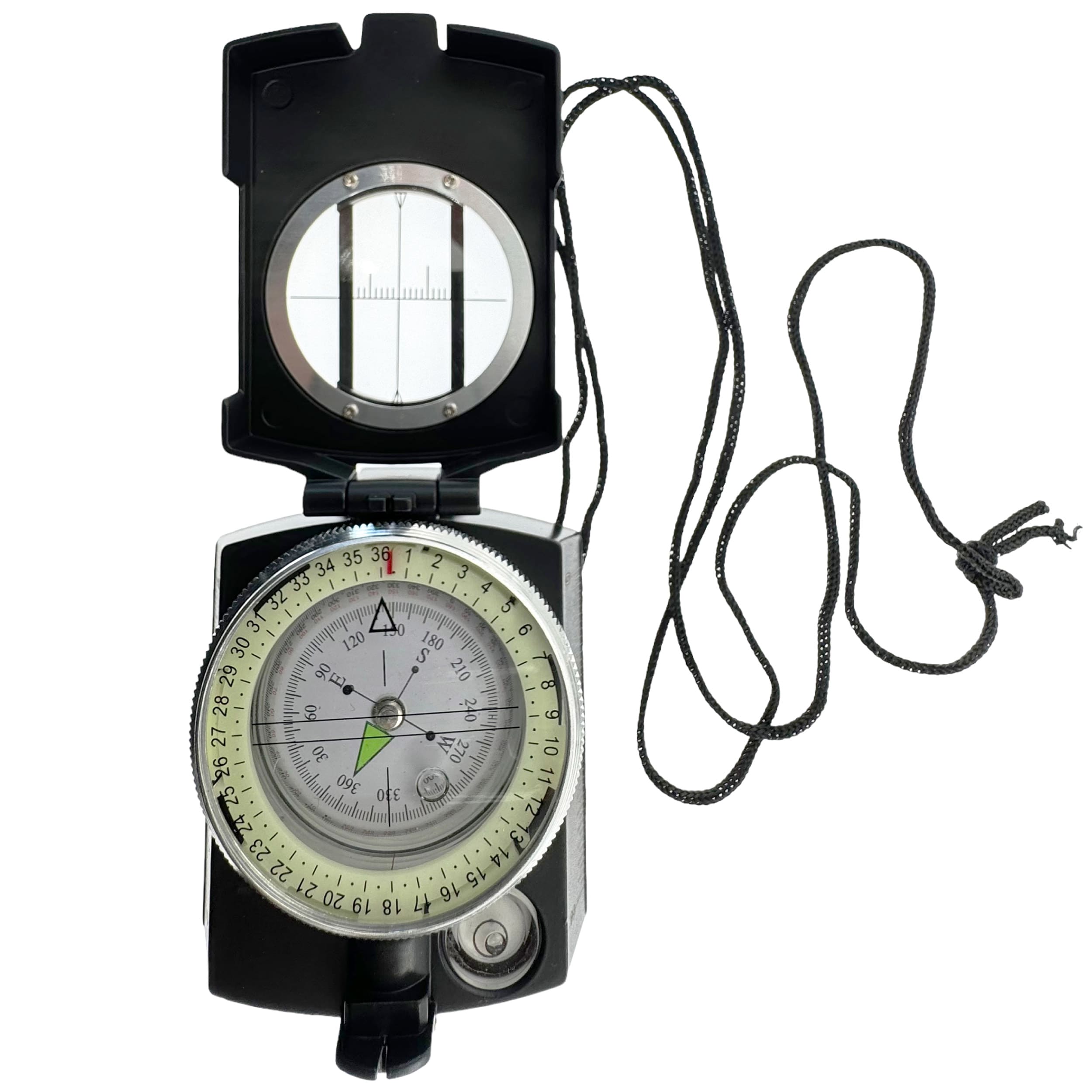 JB Tacticals JB-02 Prismatic compass - Black