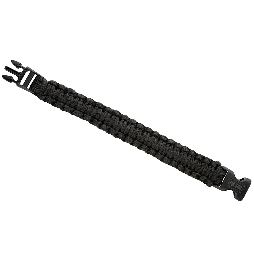 M-Tac Buckle Paracord Bracelet - Black