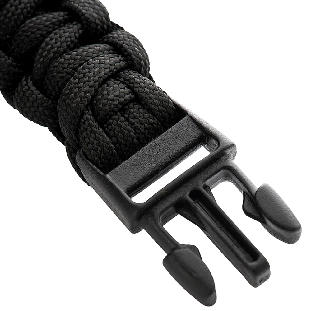 M-Tac Buckle Paracord Bracelet - Black