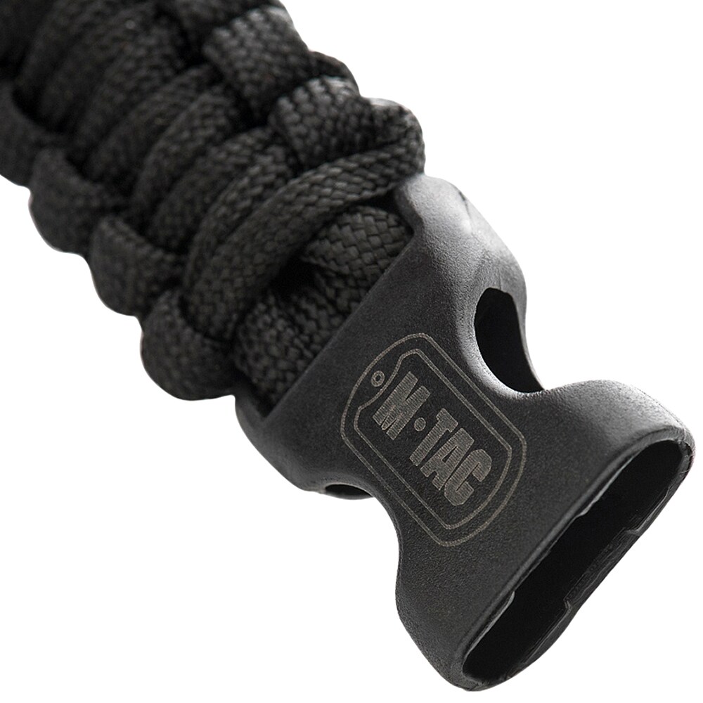 M-Tac Buckle Paracord Bracelet - Black