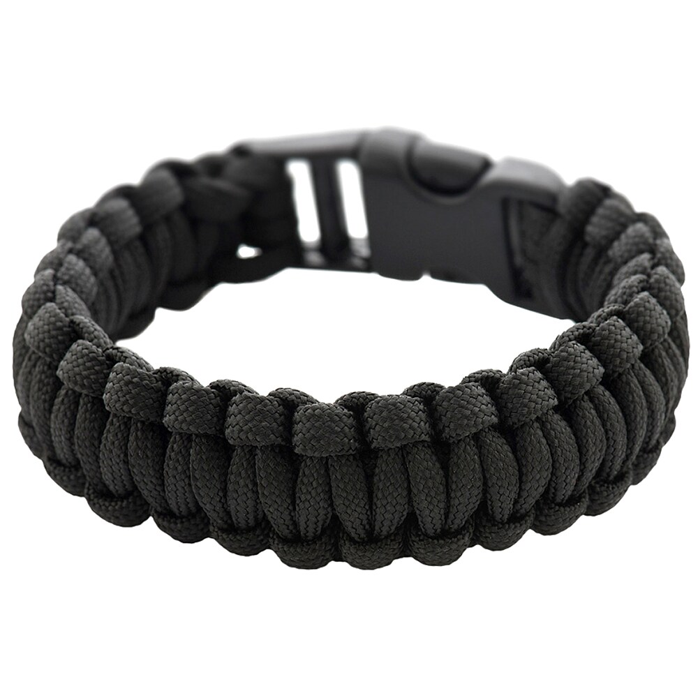 M-Tac Buckle Paracord Bracelet - Black