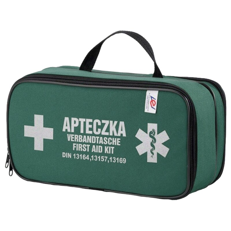 IEI Car First Aid Kit with equipment - Green