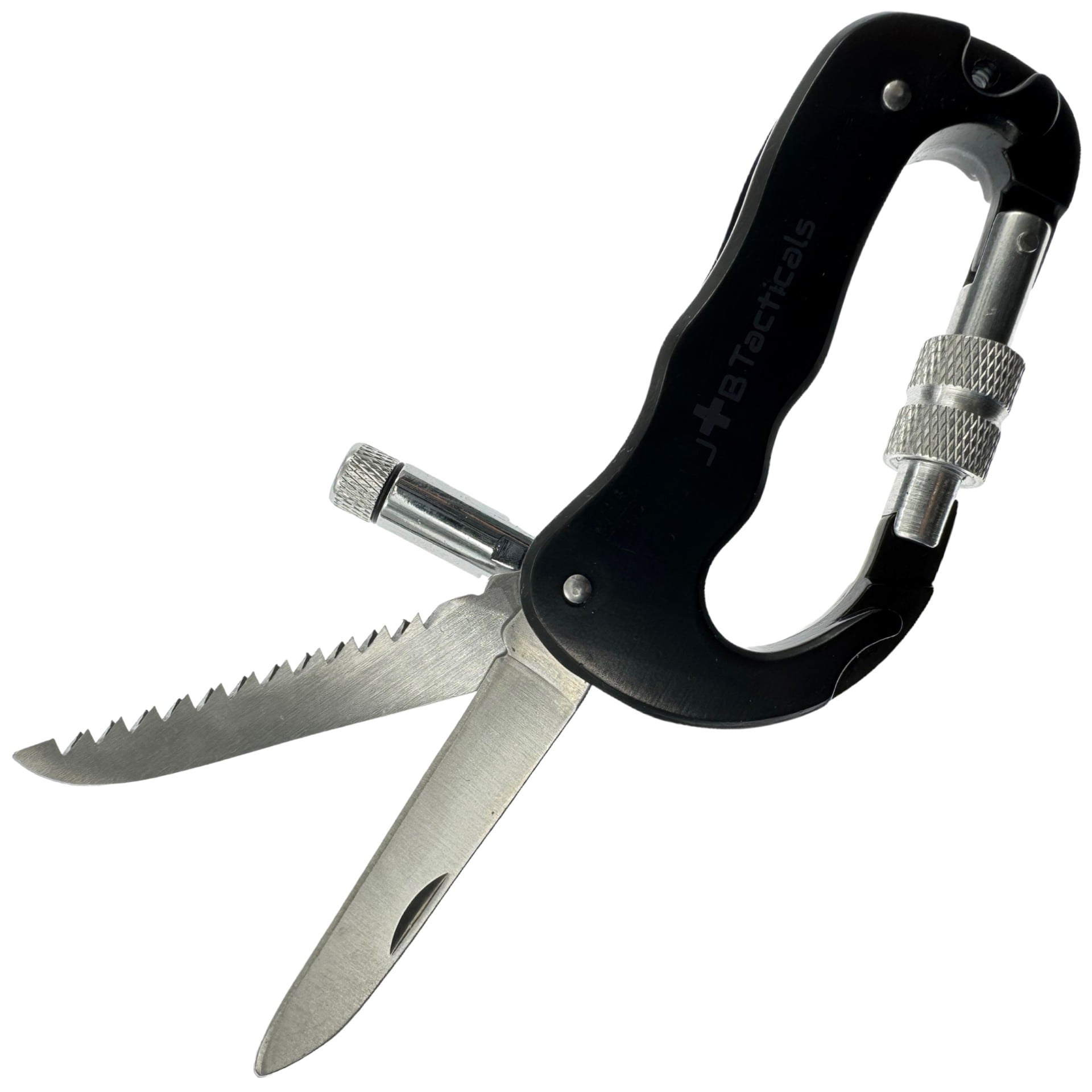 JB Tacticals Carabiner Multitool - Black