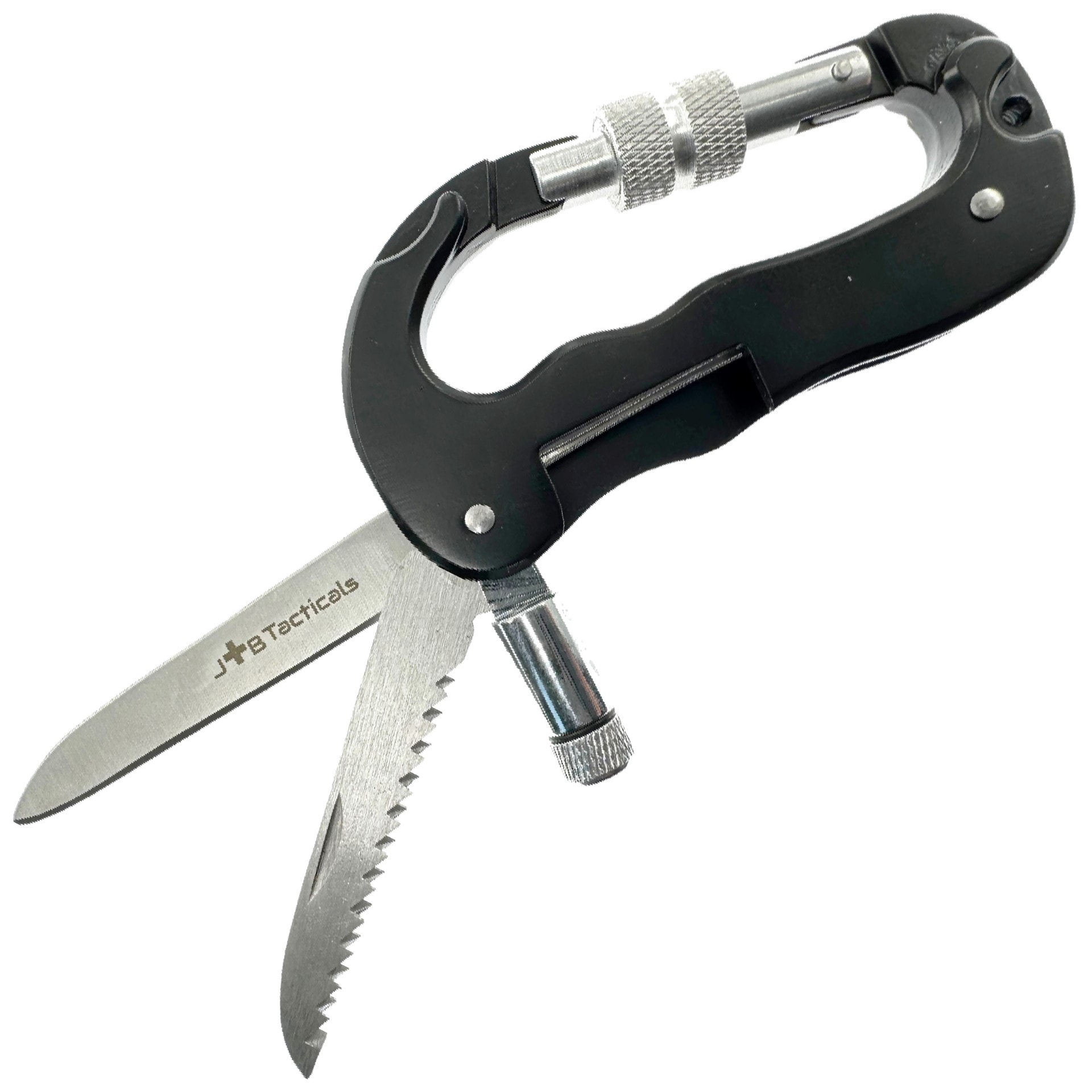 JB Tacticals Carabiner Multitool - Black