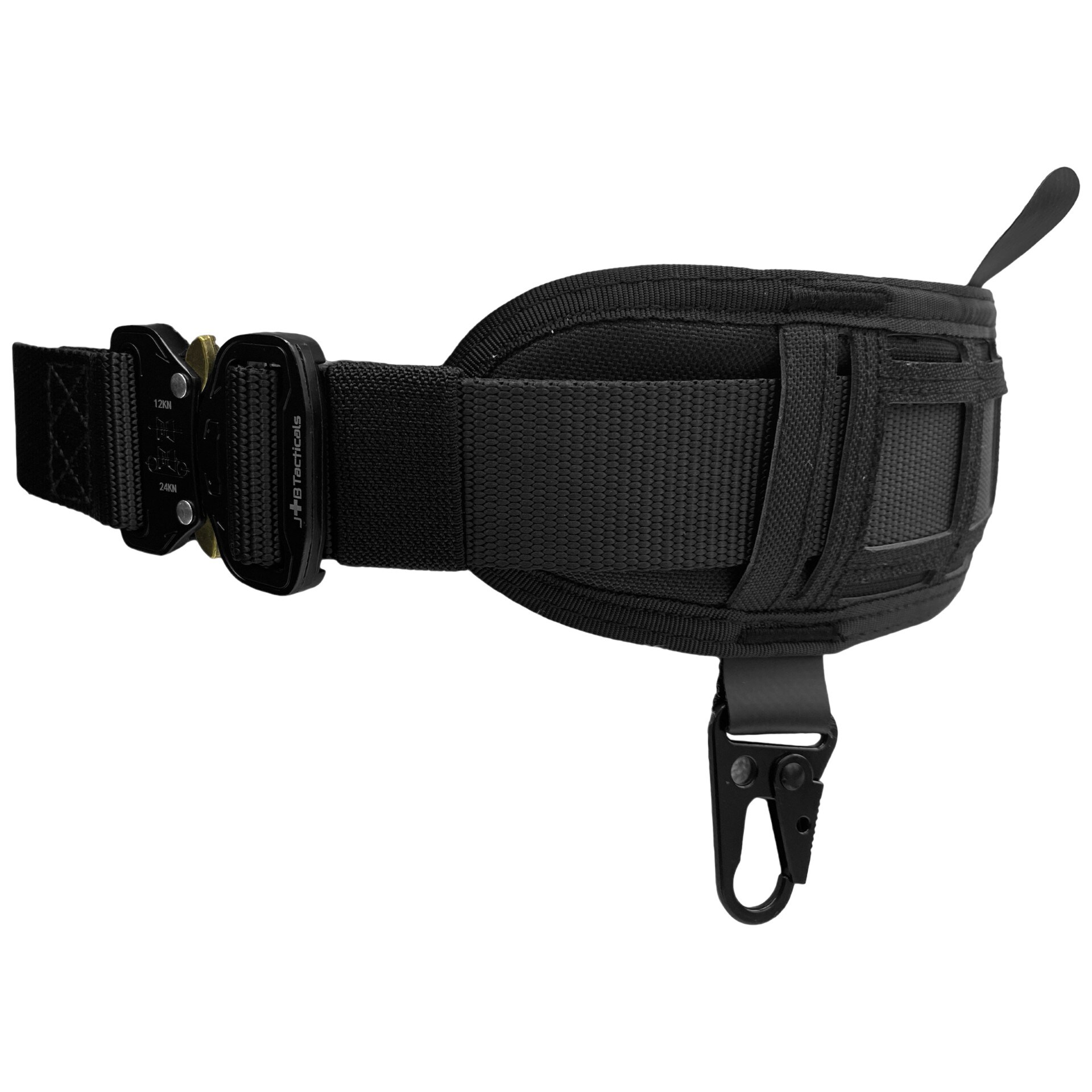 JB Tacticals MOLLE Laser Cut Shooting Belt - Black