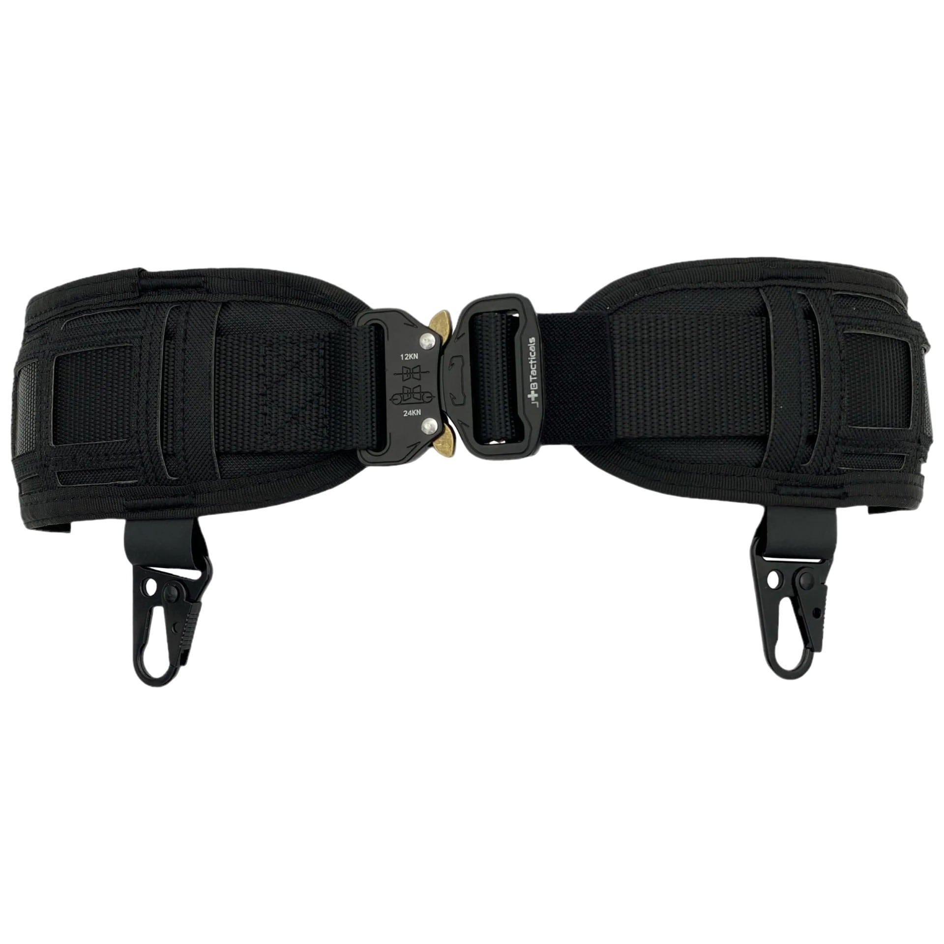 JB Tacticals MOLLE Laser Cut Shooting Belt - Black