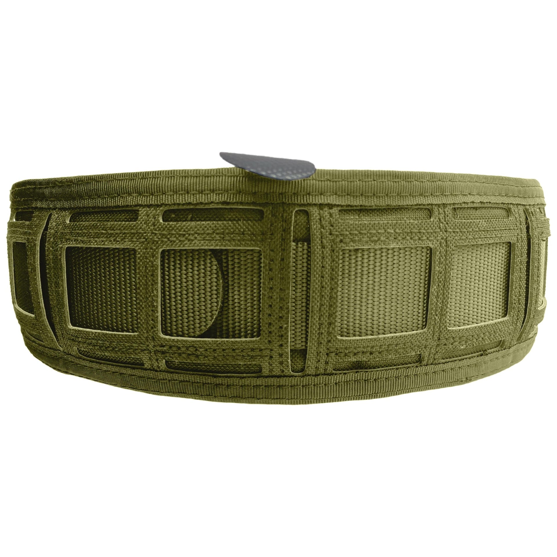 JB Tacticals MOLLE Laser Cut Shooting Belt - Green