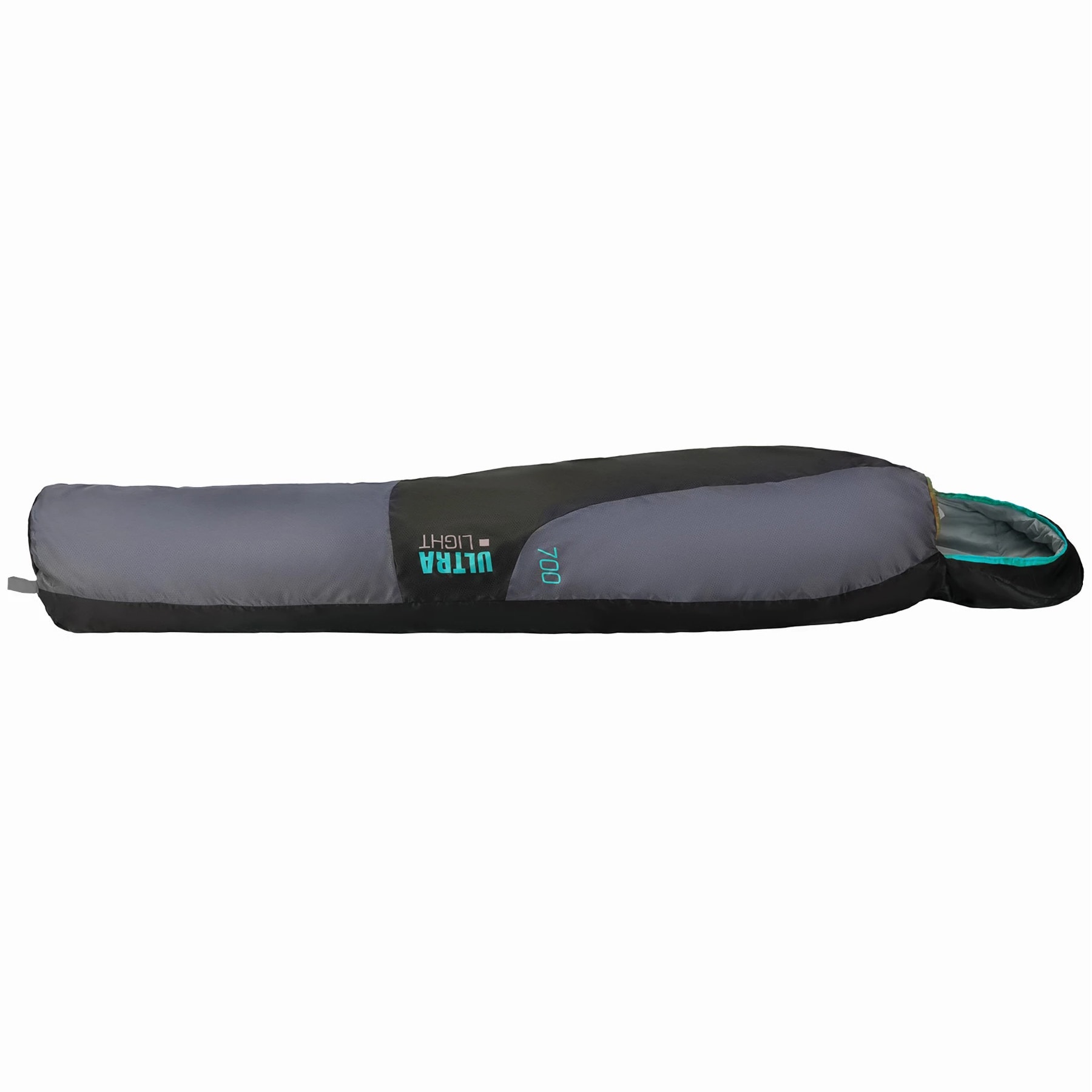 Nils Camp Ultra Light Sleeping Bag - Black-Mint