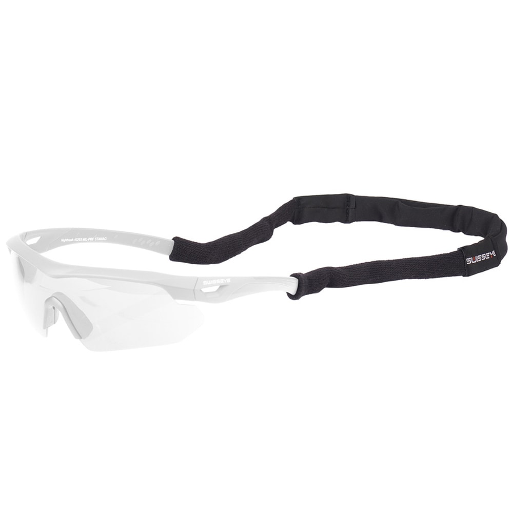 Swiss Eye E-Tac Glasses Strap - Black