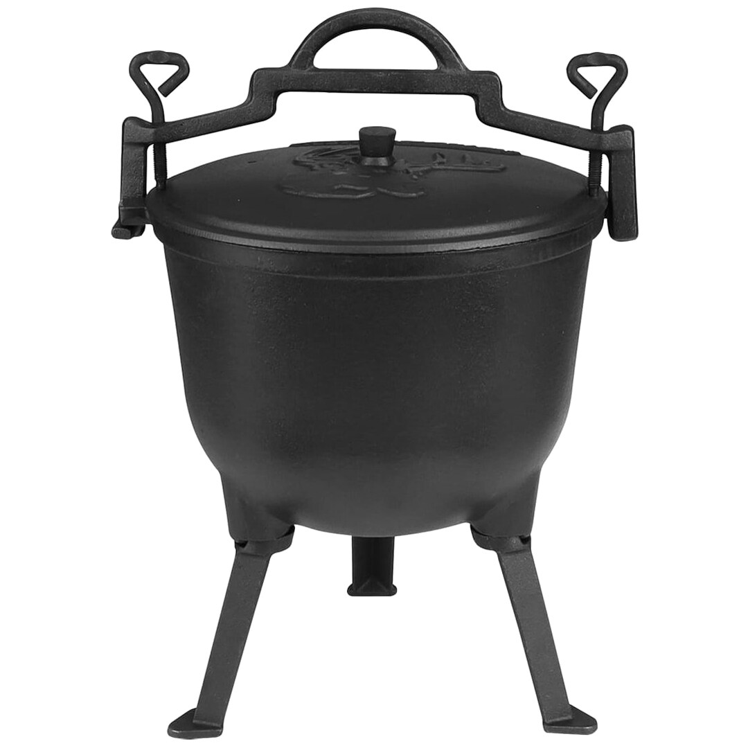 Rossner Enameled Cast Iron Cauldron 2in1 11 l