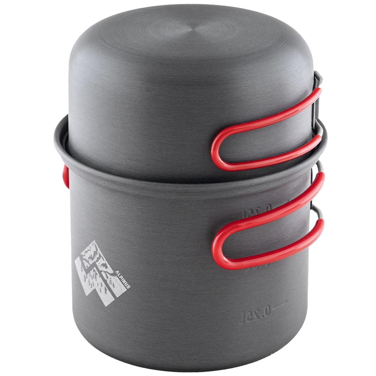 Alpinus Valdes Aluminum Mess Tin - Gray