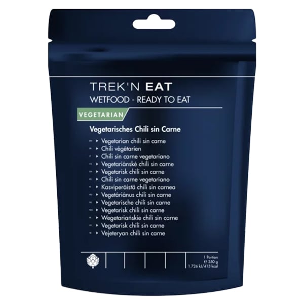 Trek'n Eat Wetfood Ready to Eat - Vegetarian chili sin carne 350 g