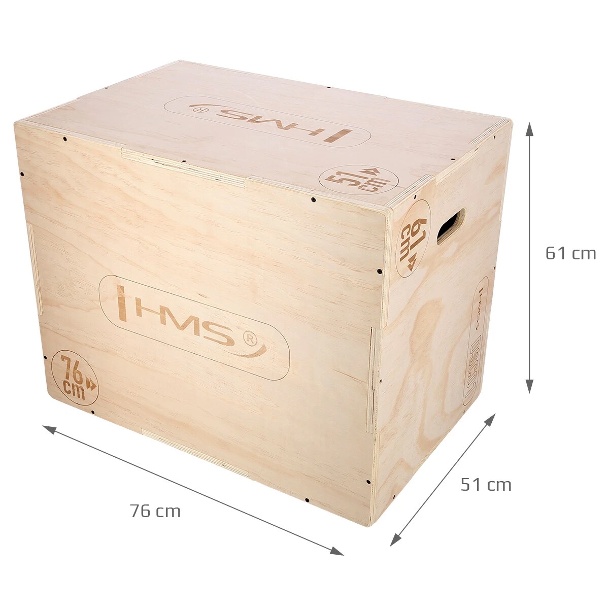 HMS Reinforced plyometric box DSC01