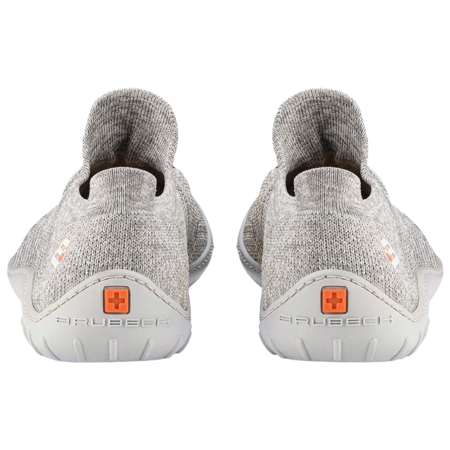 Brubeck Barefoot Merino Shoes - Light Grey/Grey