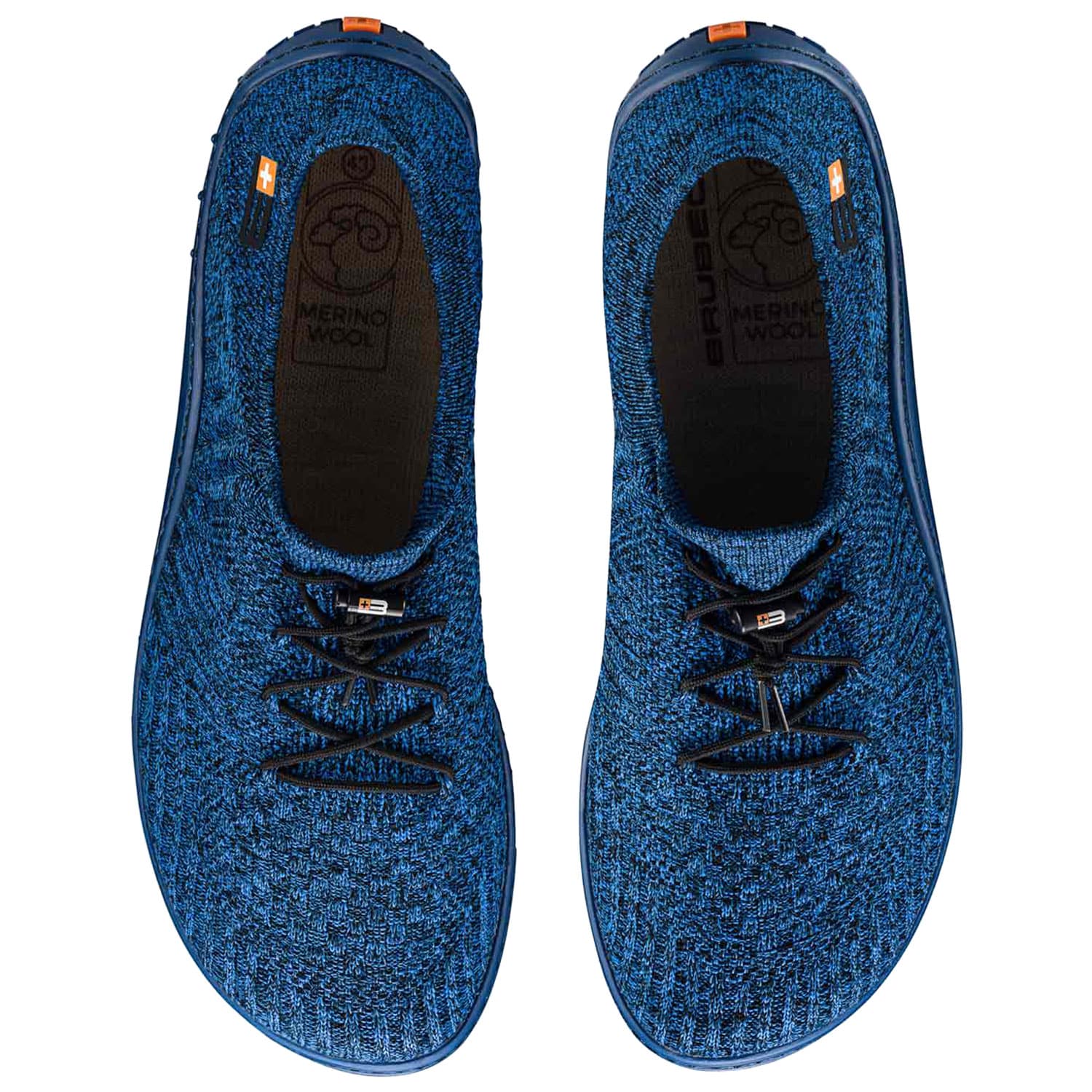 Brubeck Barefoot Merino Shoes - Dark Blue/Blue