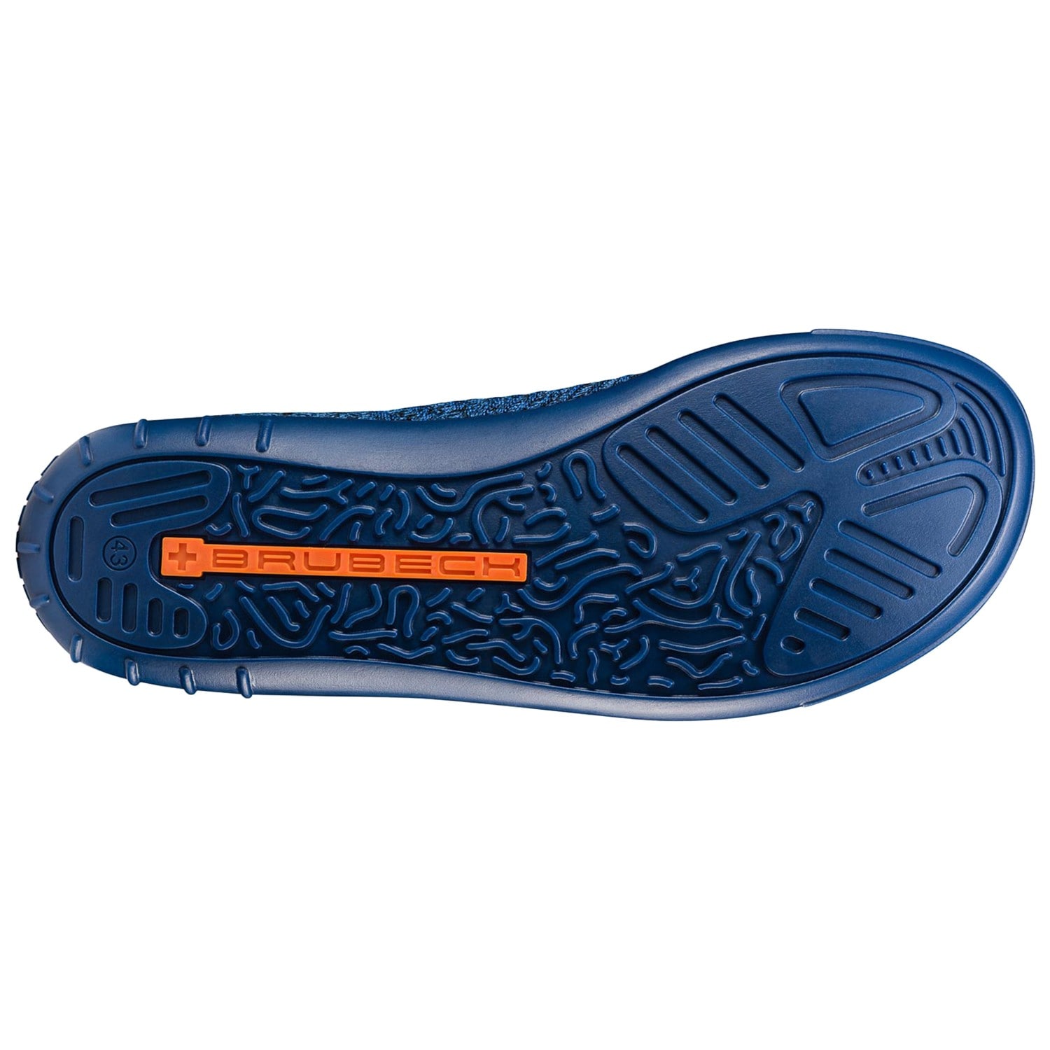 Brubeck Barefoot Merino Shoes - Dark Blue/Blue