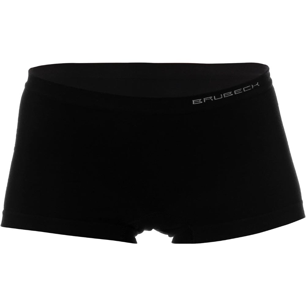 Brubeck Comfort Cotton Women's Thermoactive Boxer Shorts - Black