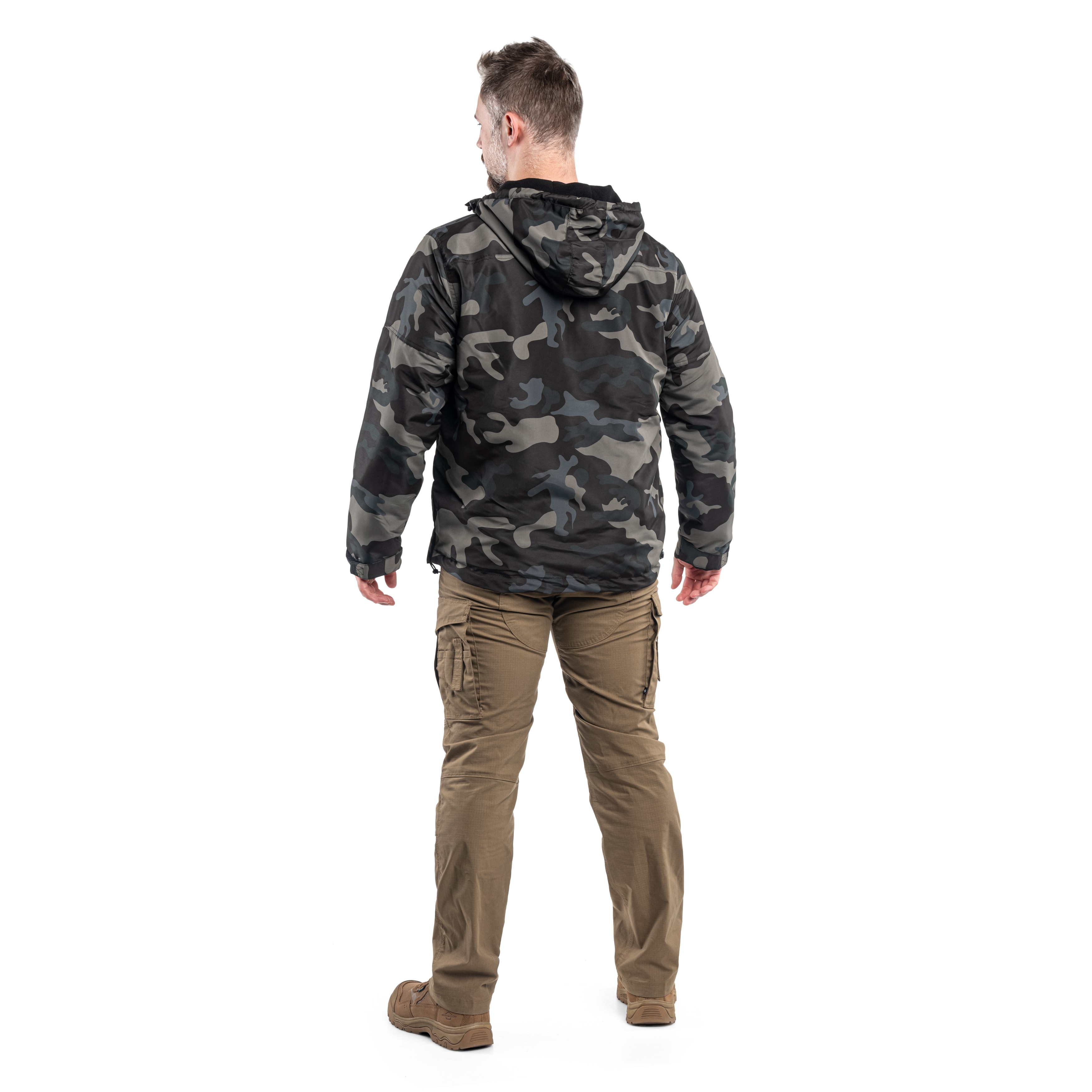 Brandit Windbreaker Jacket - Dark Camo
