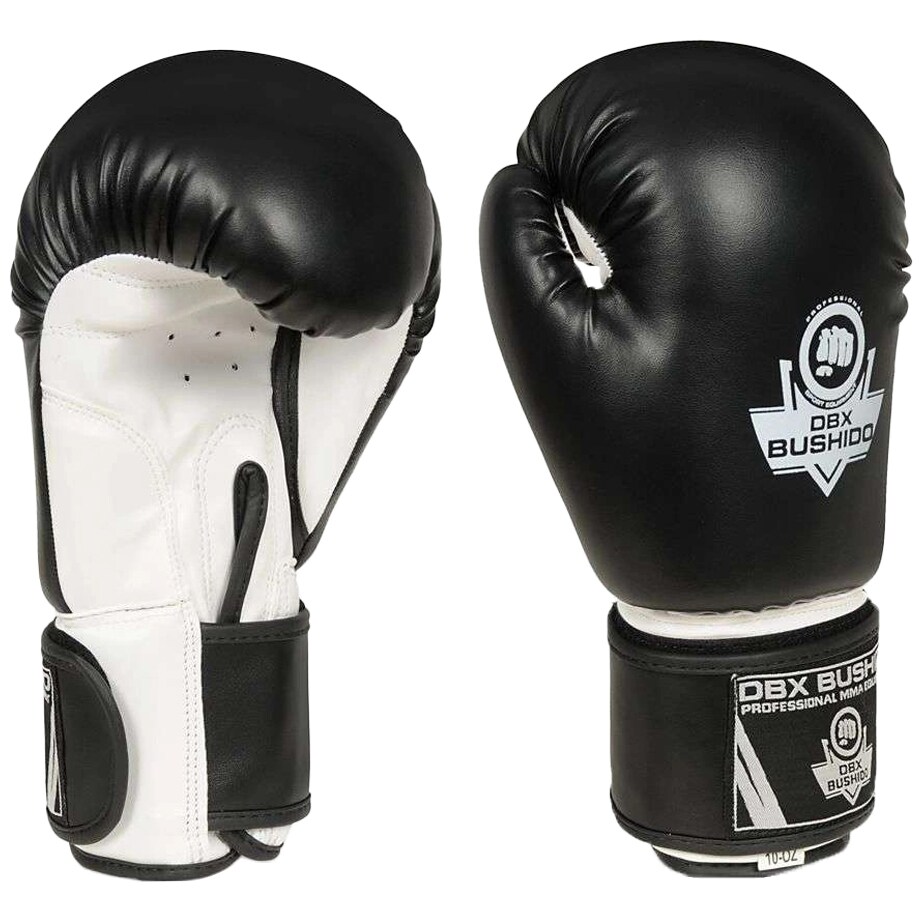 DBX Bushido ARB-407A Boxing Gloves - Black/White