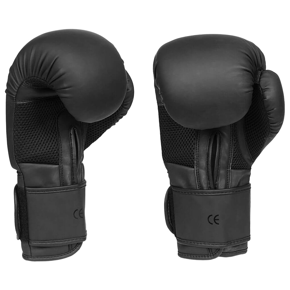 DBX Bushido Black Master B-2V12 Boxing Gloves - Black/Gray