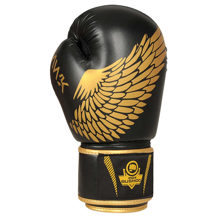 DBX Bushido Hawk B-2V17 Boxing Gloves - Black