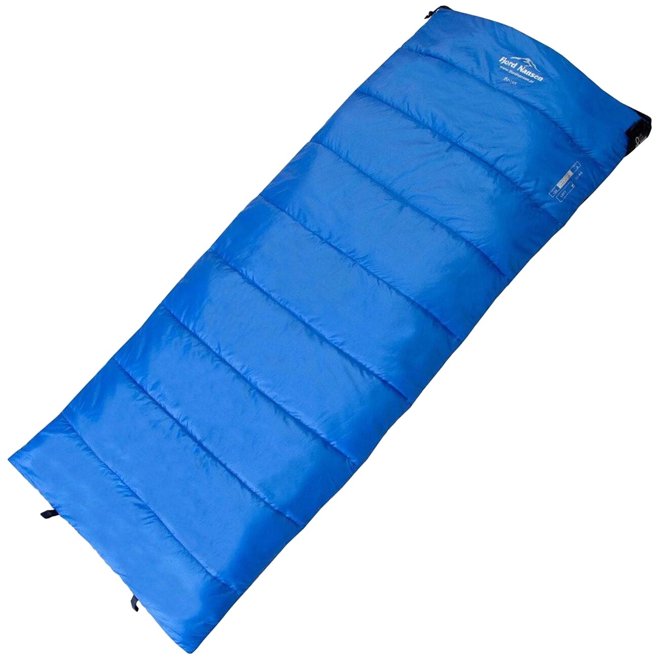 Fjord Nansen Bivak Sleeping Bag Sapphire 1150 g - left