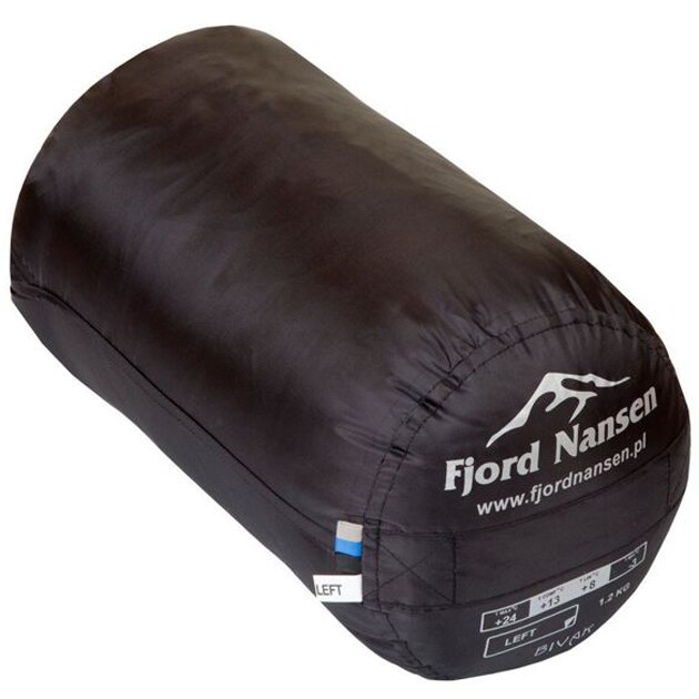 Fjord Nansen Bivak Sleeping Bag Sapphire 1150 g - left