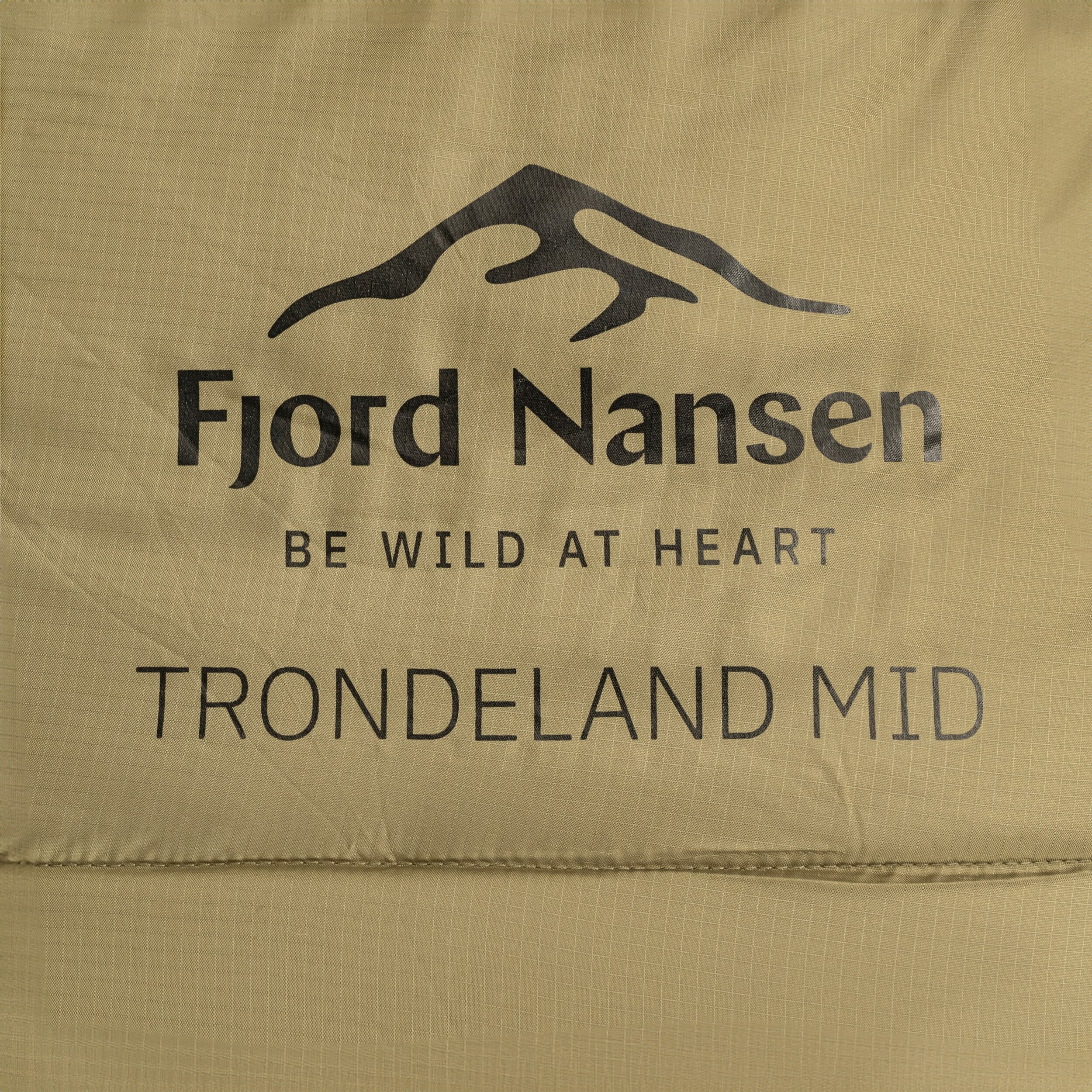 Fjord Nansen Trondeland MID 2000 g Olive Drab Sleeping Bag - right