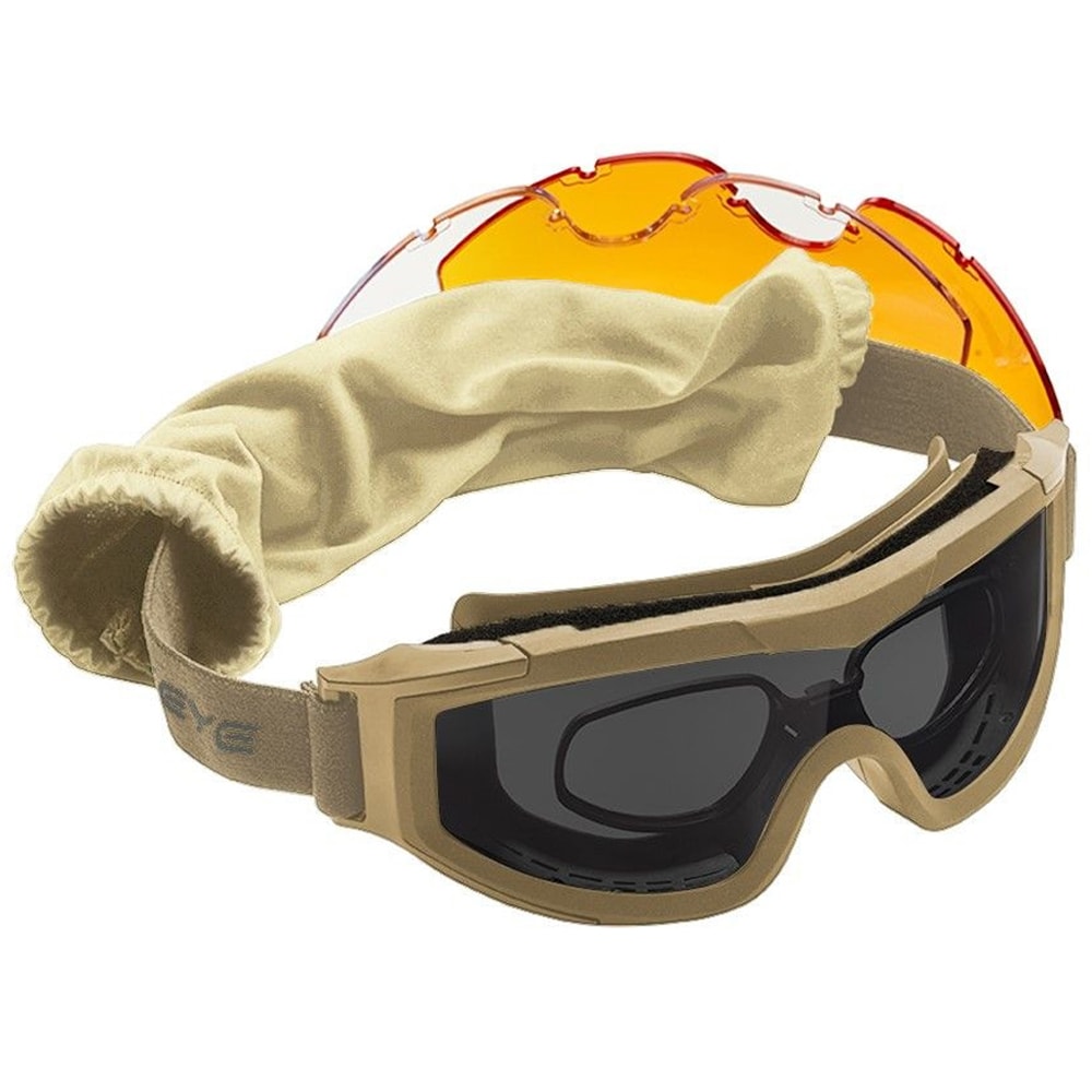 Swiss Eye F-Tac Tactical Goggles - Coyote