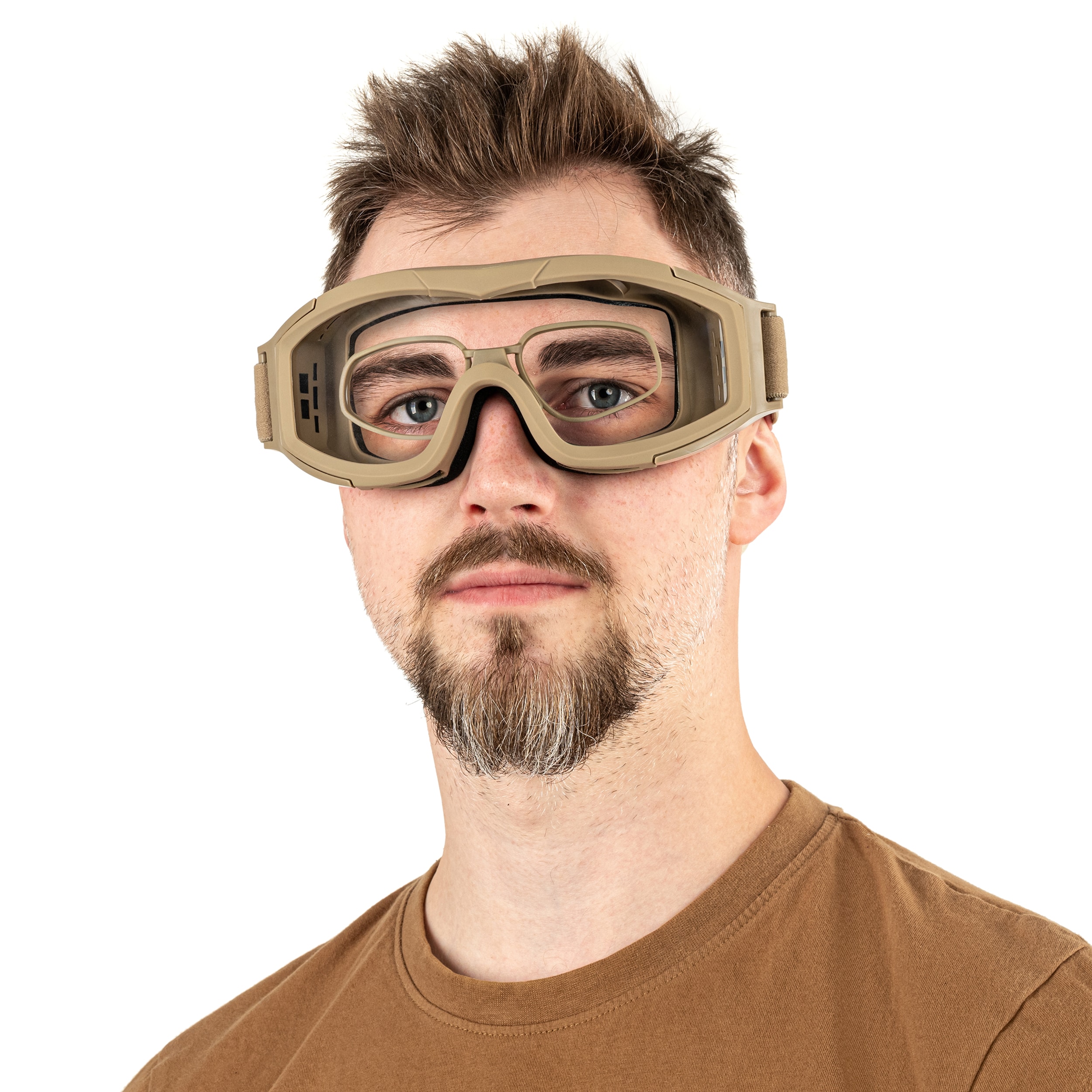 Swiss Eye F-Tac Tactical Goggles - Coyote