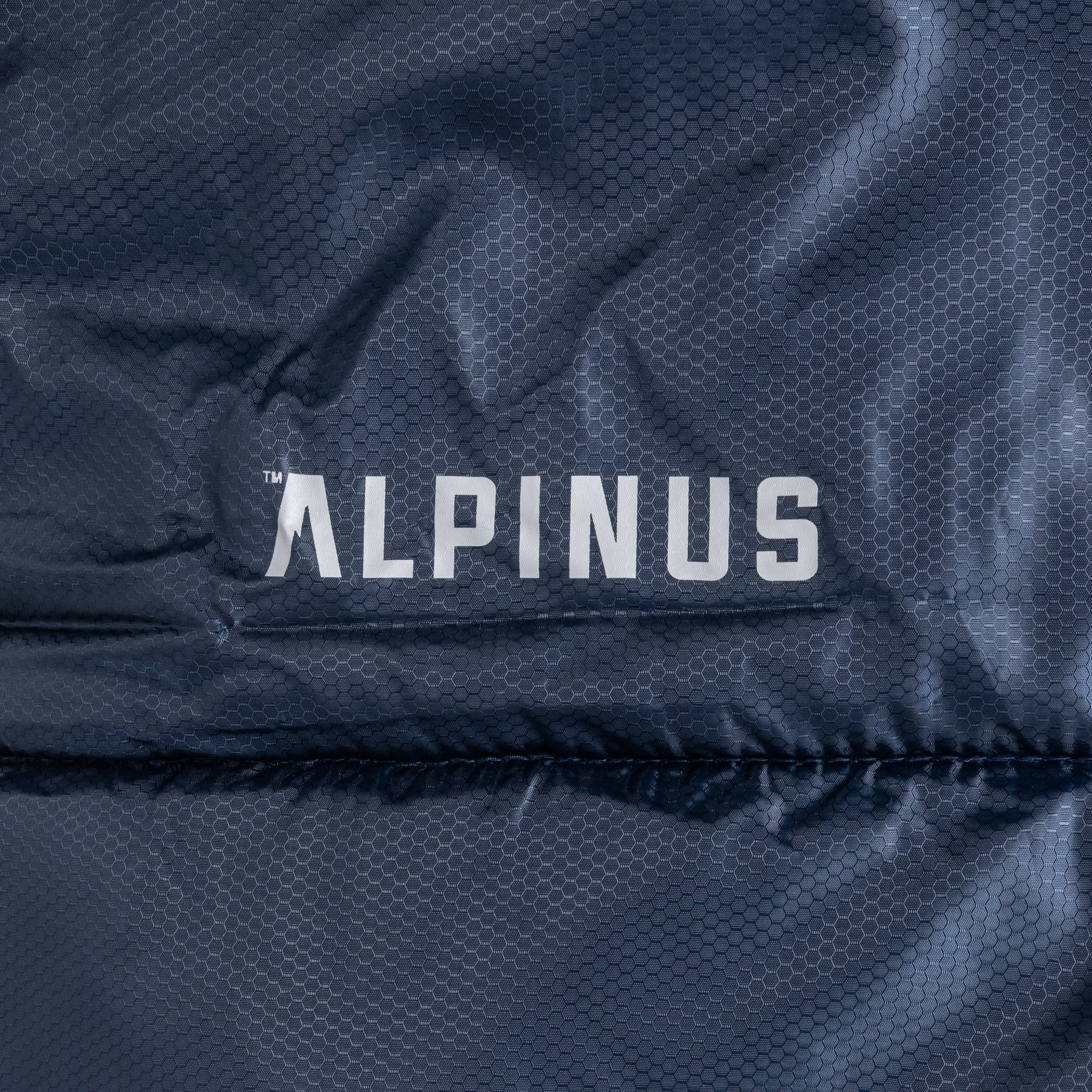 Alpinus Warm 1200 Sleeping Bag Navy Blue - right