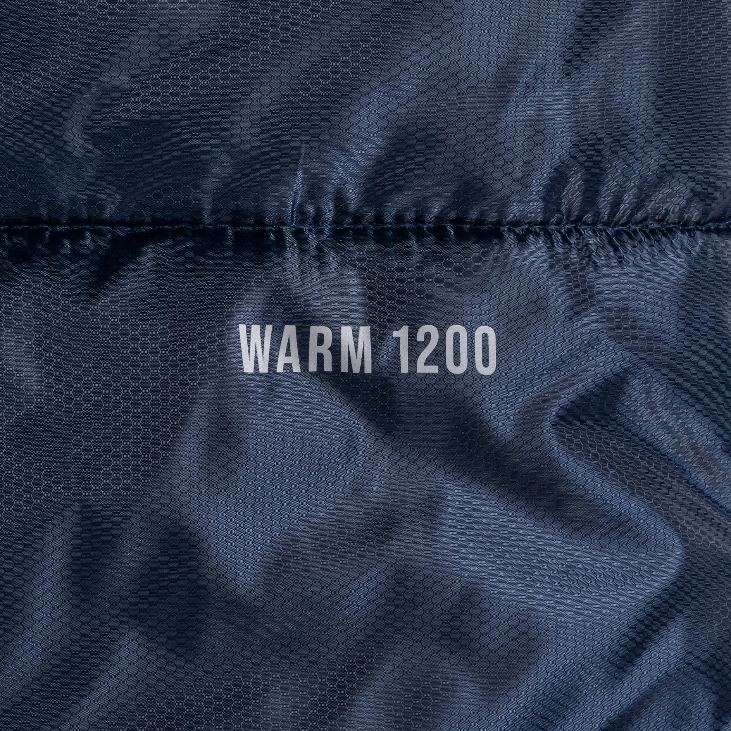 Alpinus Warm 1200 Sleeping Bag Navy Blue - right