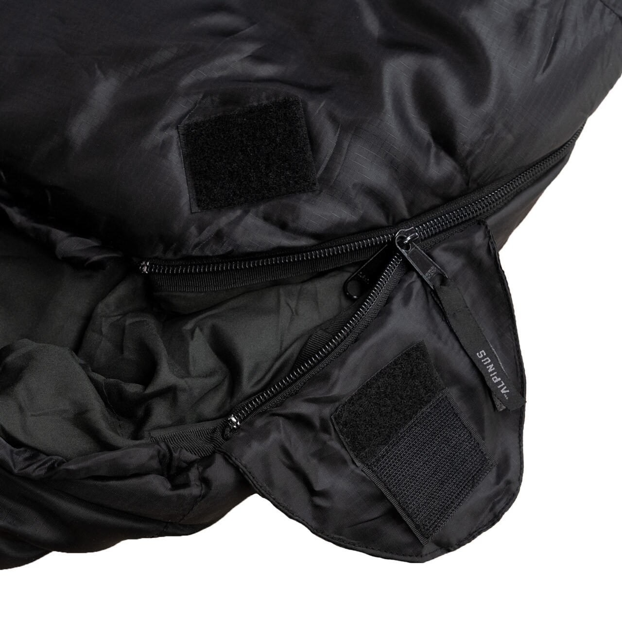 Alpinus Classic Sleeping Bag 1250 g Black - left