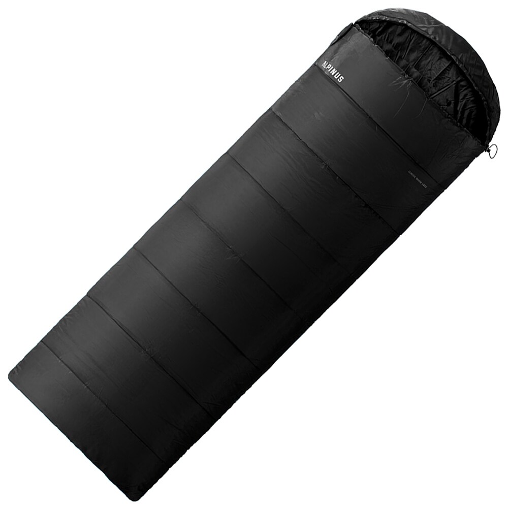 Alpinus Warm 1500 Sleeping Bag Black - left