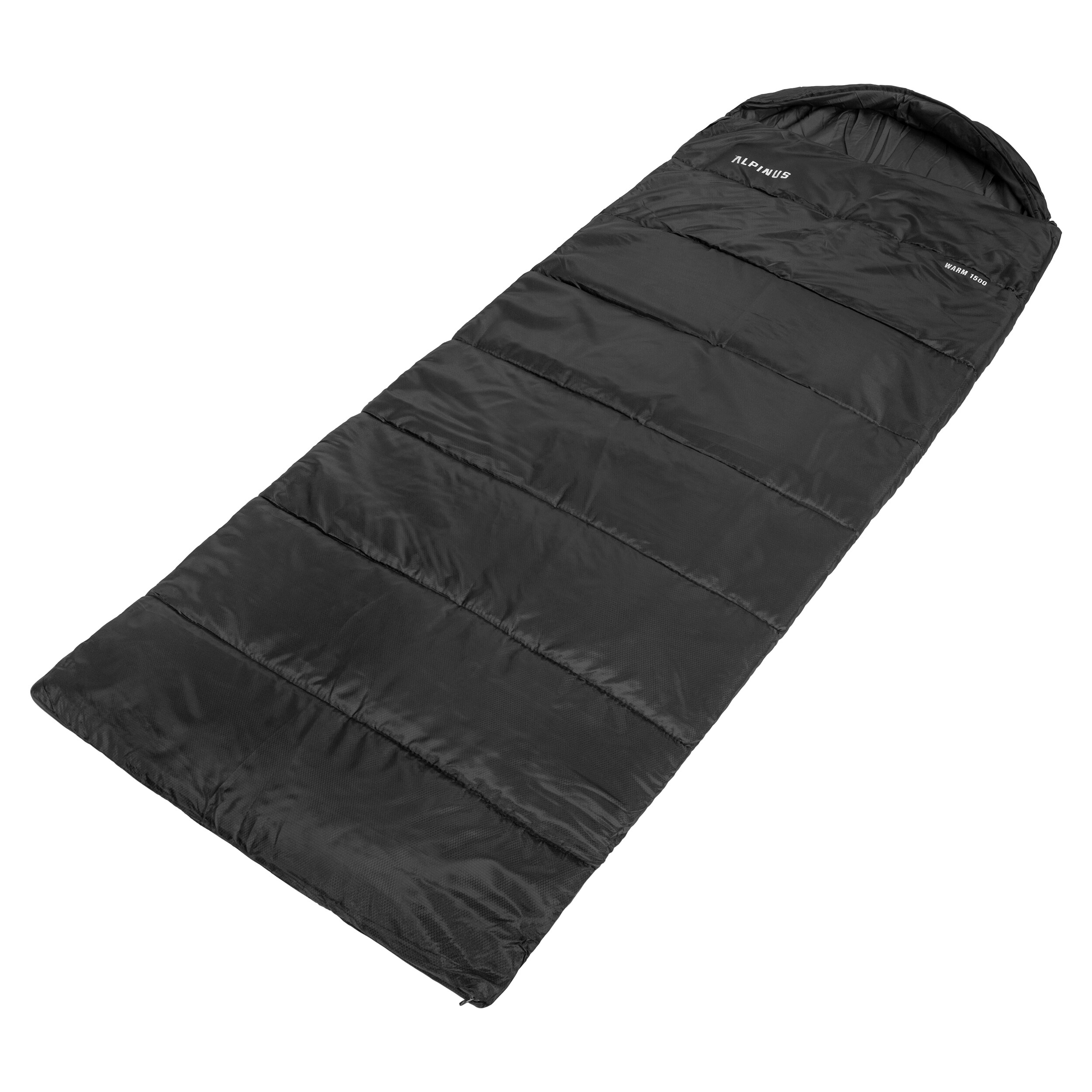 Alpinus Warm 1500 Sleeping Bag Black - right