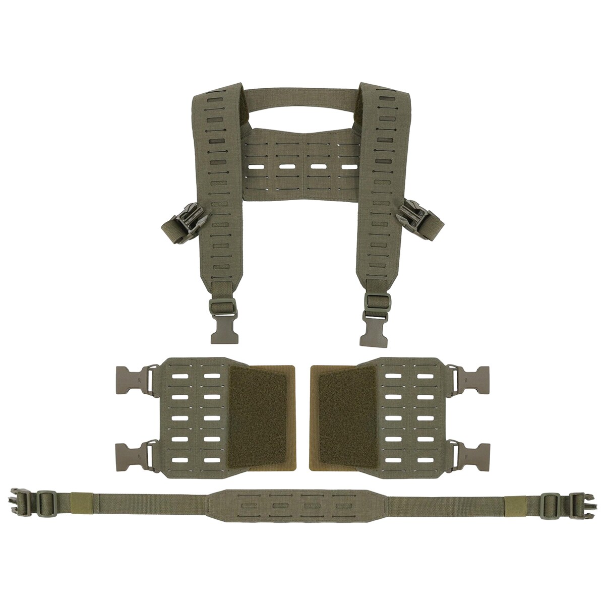 Templar's Gear Chest Rig Conversion Kit - Ranger Green