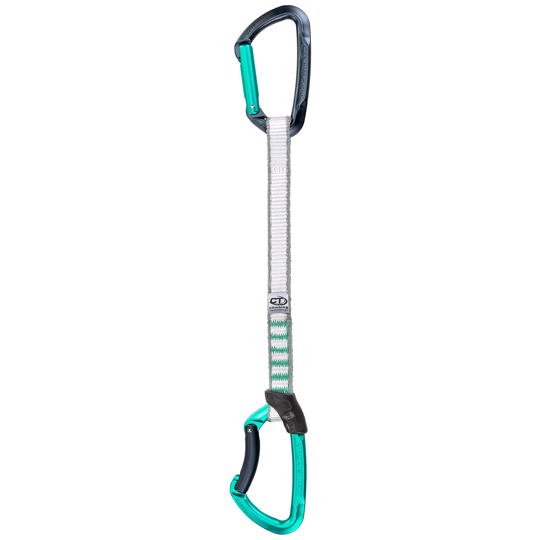 Climbing Technology Lime Set NY 22 cm Quickdraw - Anthracite/Blue Marine