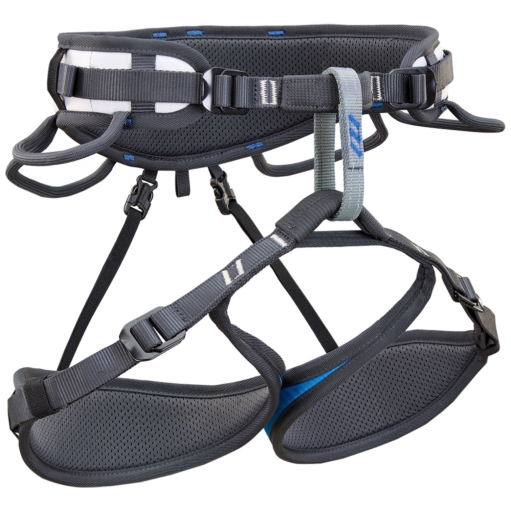 Climbing Technology Ascent climbing harness - Electric Blue/Anthracite