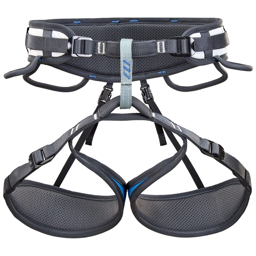 Climbing Technology Ascent climbing harness - Electric Blue/Anthracite