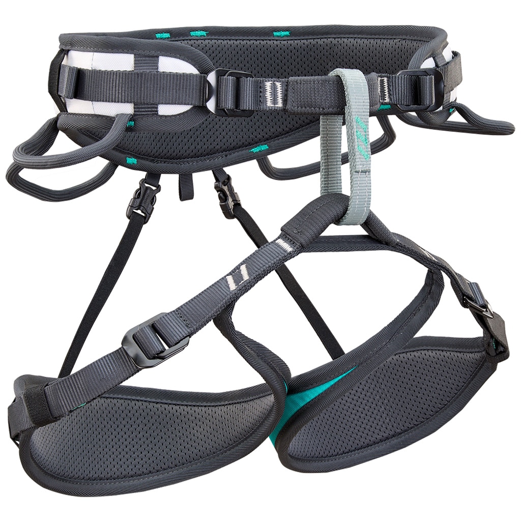 Climbing Technology Ascent climbing harness - Aquamarine/Anthracite