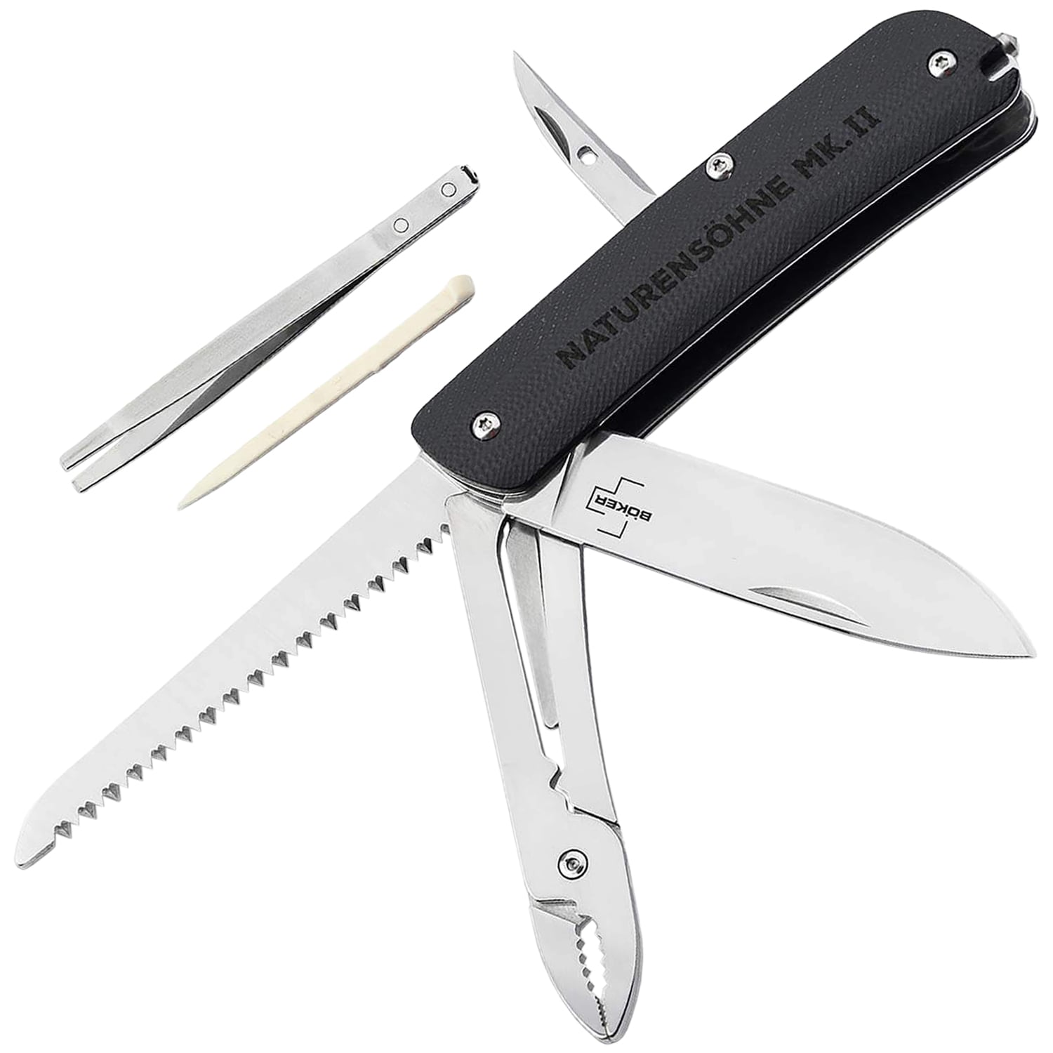 Boker Plus Naturensohne Mk. II Pocket Knife - Black