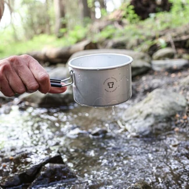 Trangia T-Cup 500 ml Aluminum Mug with lid - Red