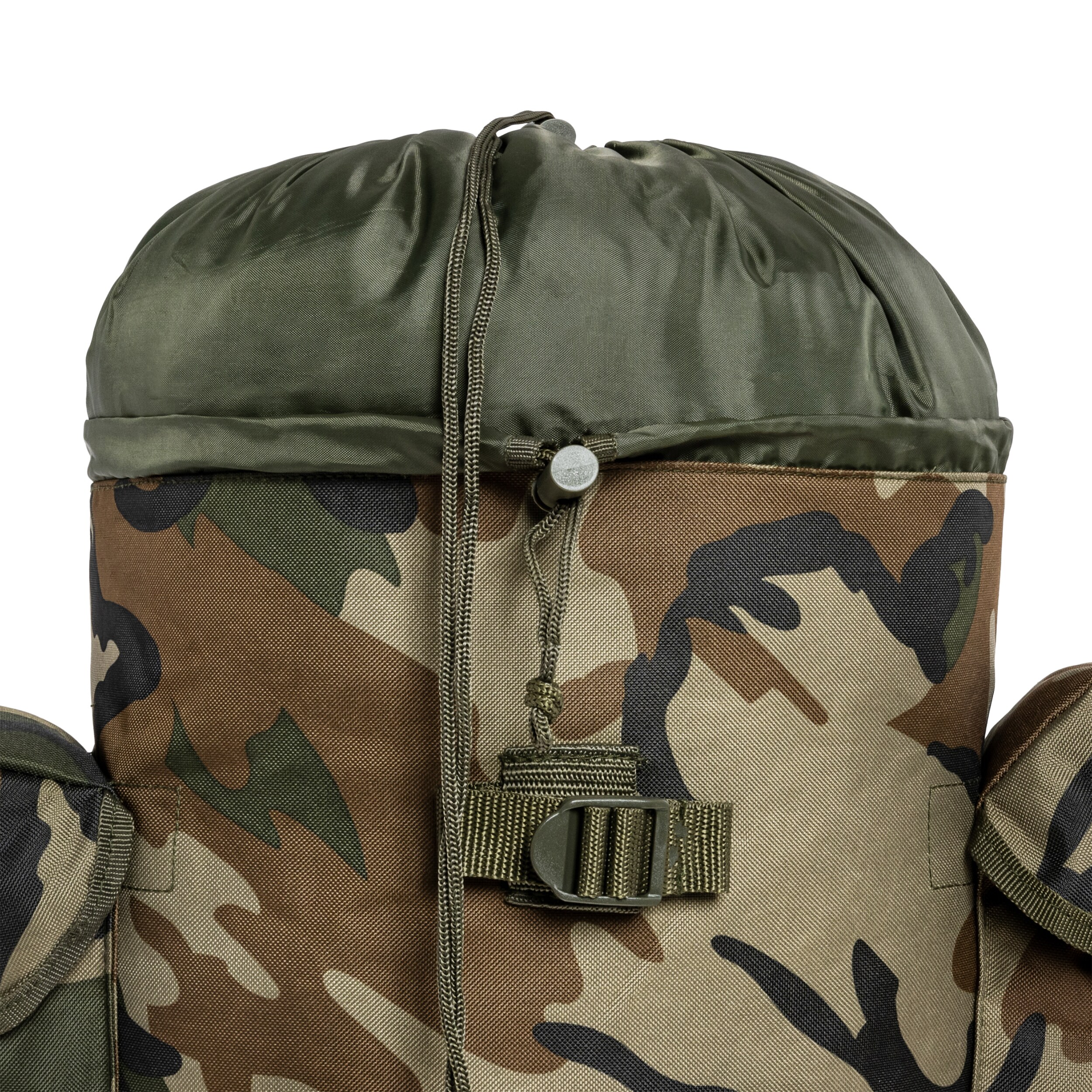Brandit Jägerrucksack Backpack - 40L Vintage Military Style | Padded Straps & Faux Leather Detail