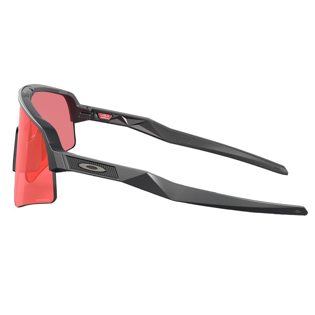 Oakley Sutro Lite Sweep Sunlasses - Matte Carbon/Prizm Trail Torch