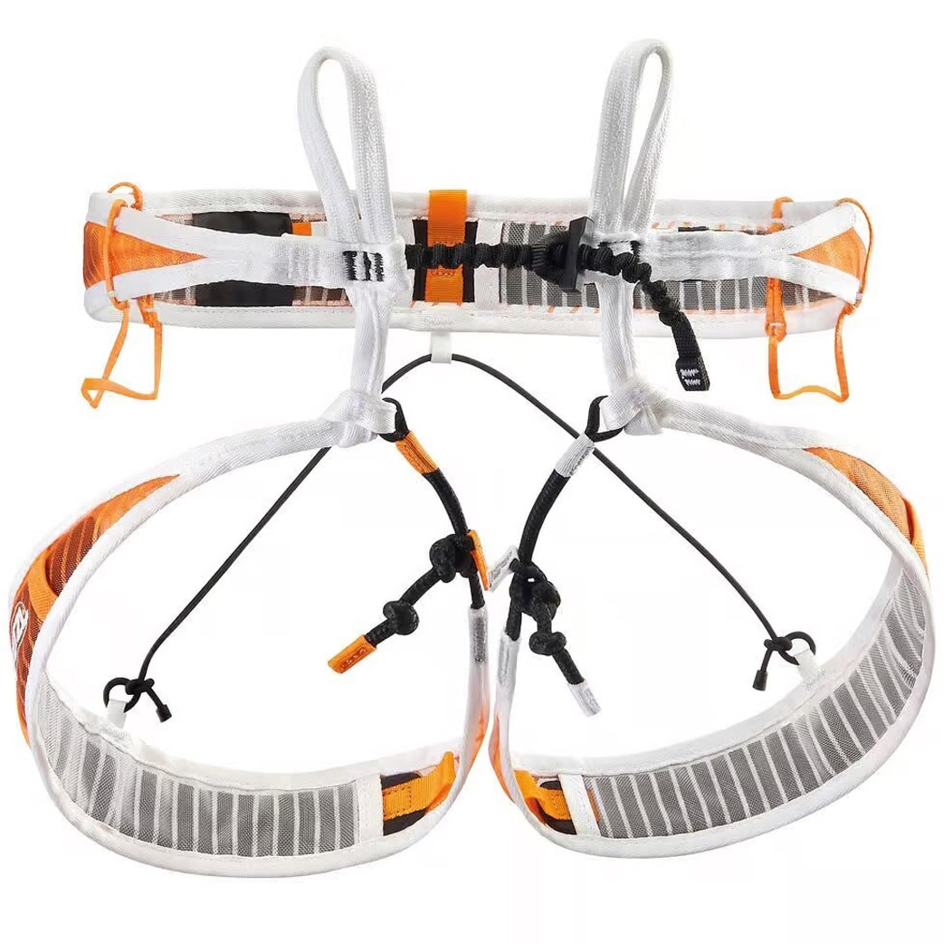 Petzl Fly Climbing Harness - Orange/White