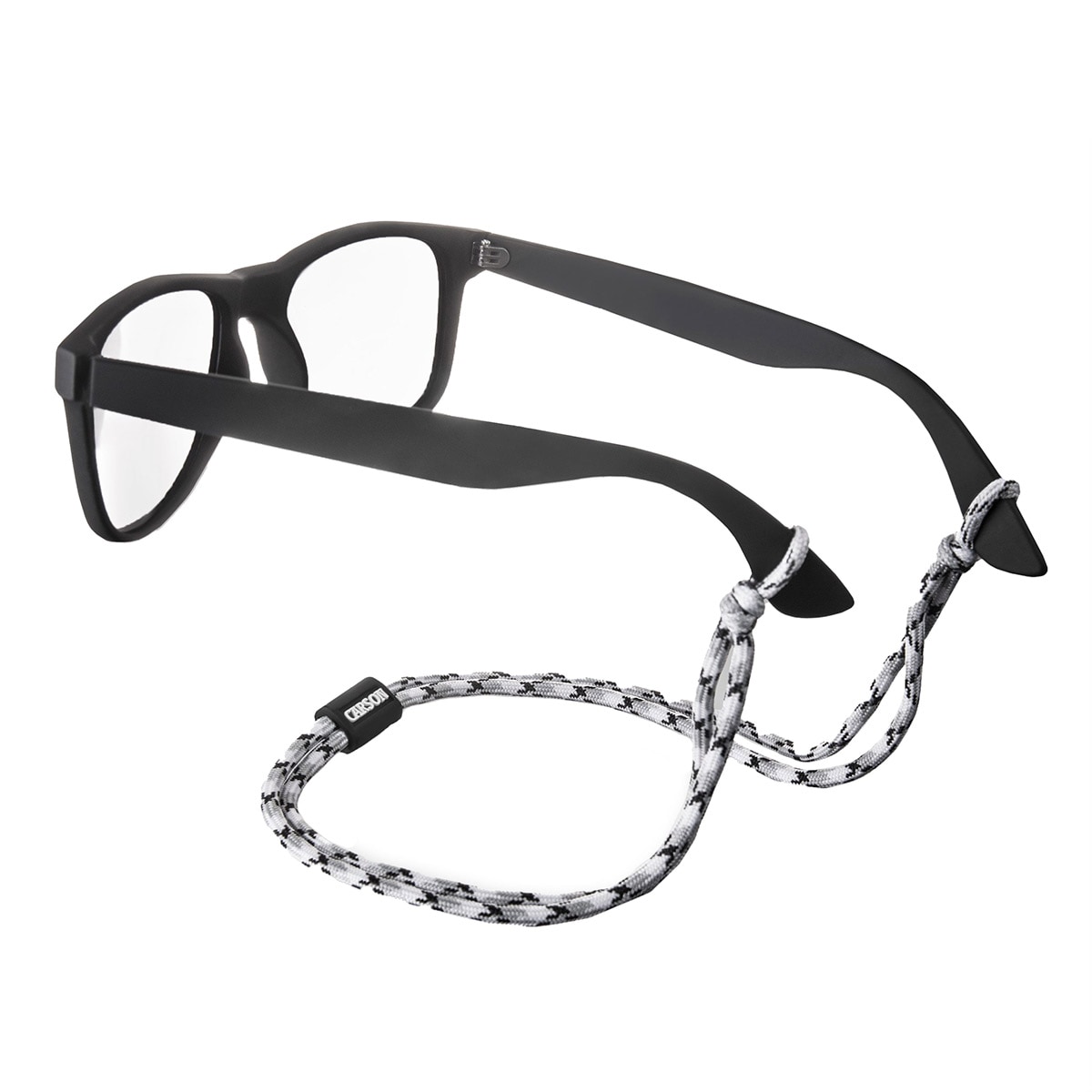 Carson eyeglass strap - White / Gray / Black