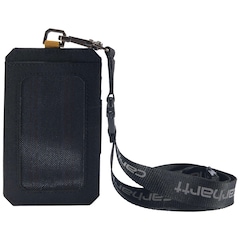 Carhartt Nylon Duck ID Holder and Landyard - Black
