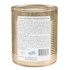 Canned food Arpol - concentrated Vegetable soup with meat 850 g