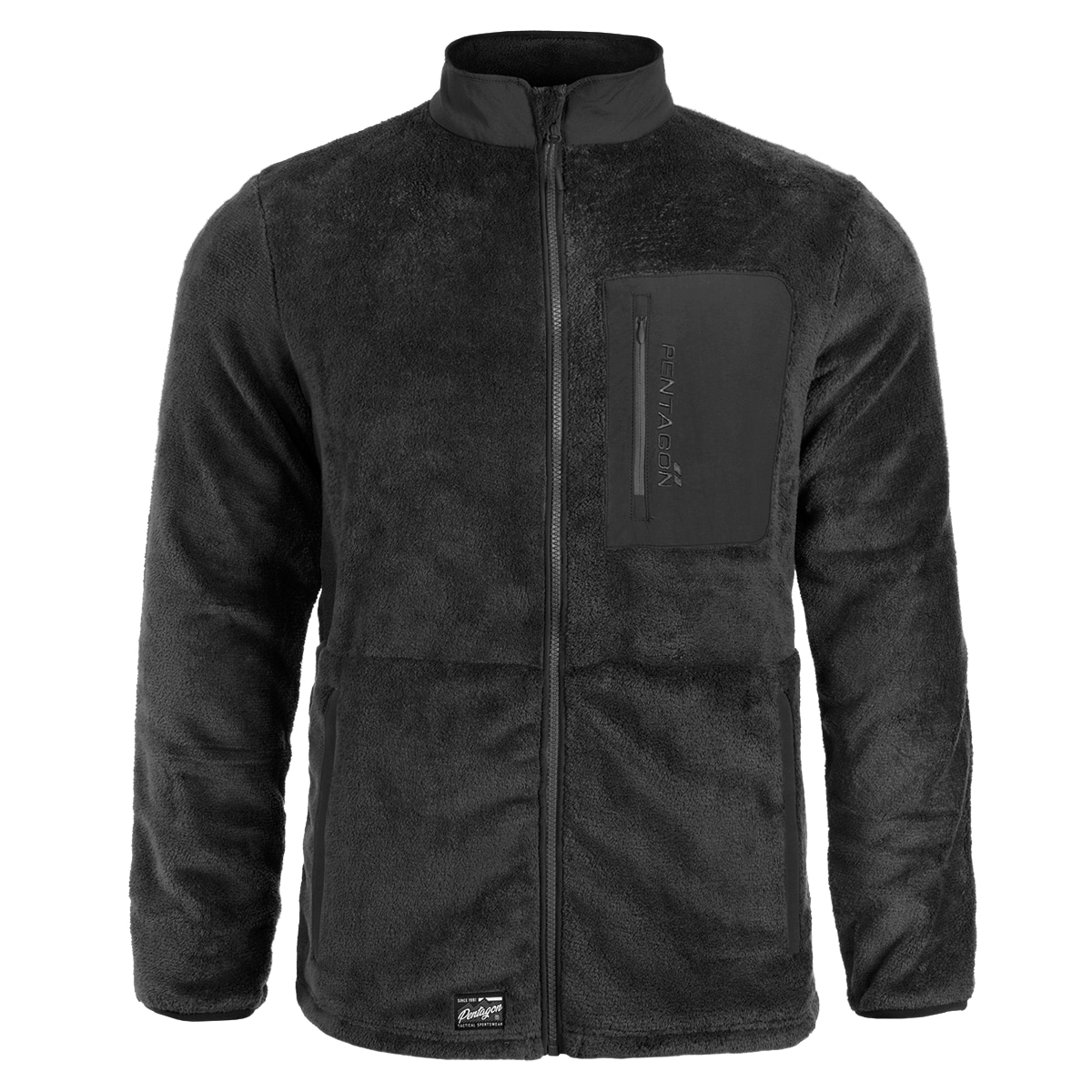 Pentagon Grizzly Full Zip Sweater Black